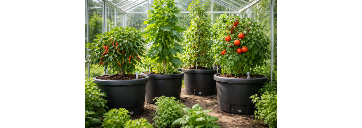 Selvvandingspotter til drivhus: Hvordan v�lger man de rette?