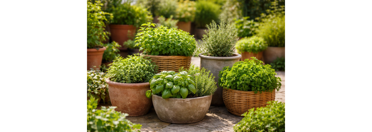 Krukker til krydderurter: S�dan v�lger du de rette til din have
