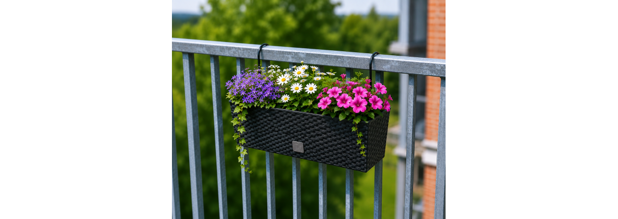 Selvvandende altankasser � den nemme l�sning til gr�nne og blomstrende altaner