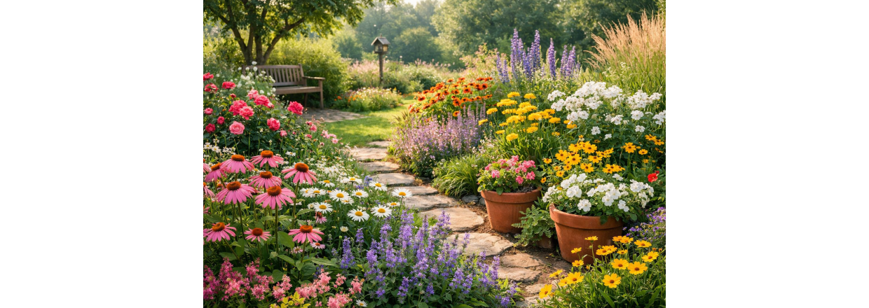 Nemme blomster til haven: De bedste valg for en arbejdsfri have