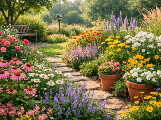 Nemme blomster til haven: De bedste valg for en arbejdsfri have