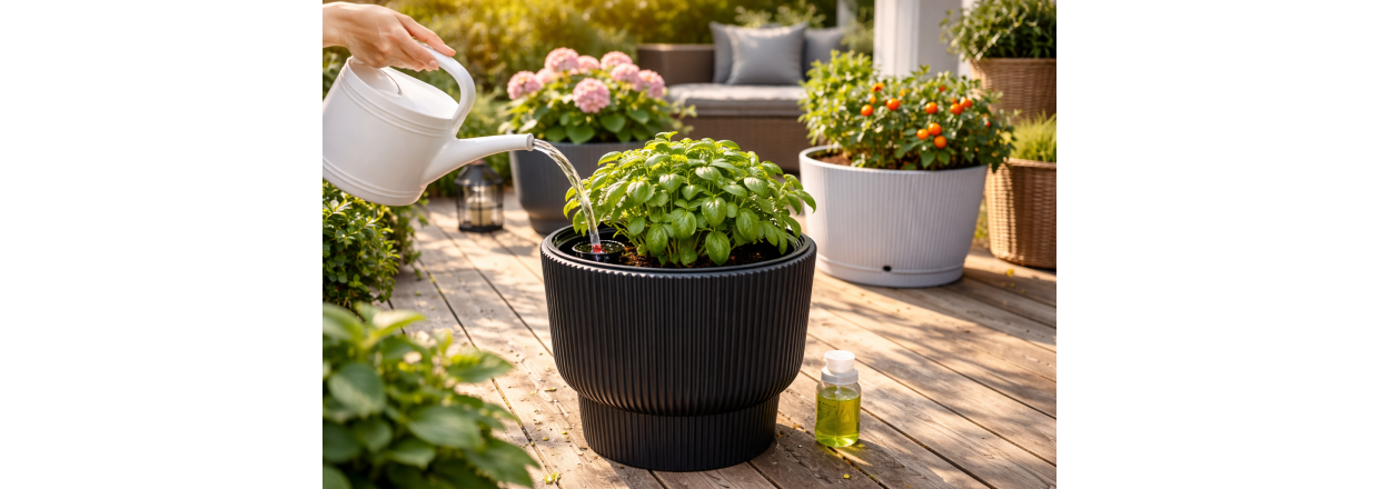 Selvvandende potter: Hvordan fungerer de, og hvorfor v�lge dem?