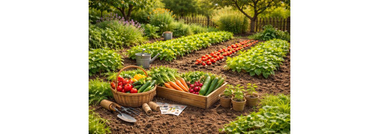 K�kkenhave for begyndere: S�dan kommer du godt i gang