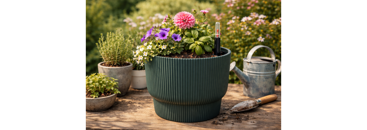 Selvvanding til krukker: S�dan fungerer det i praksis