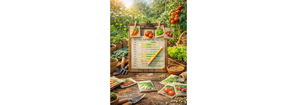 S�kalender: Hvorn�r og hvordan s�r man i haven?