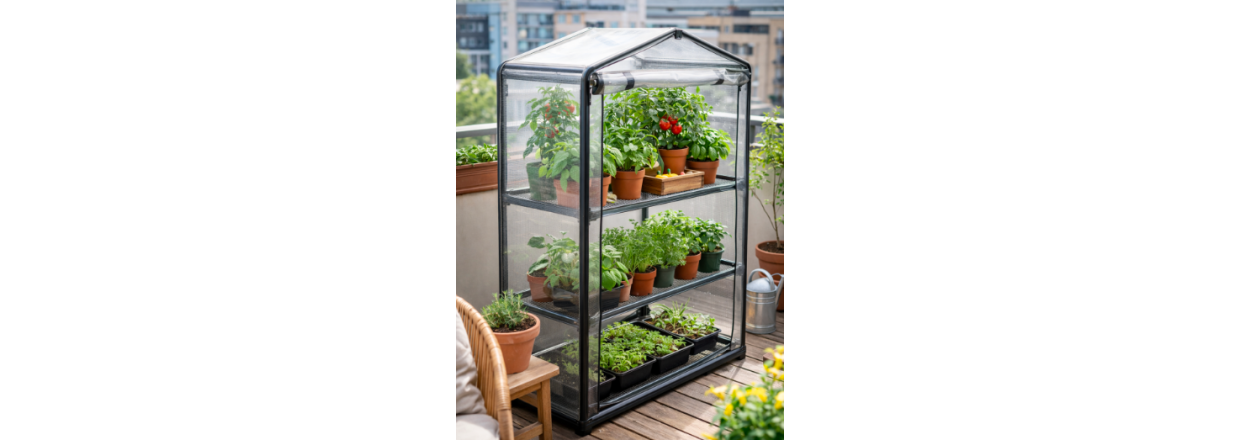 Lille drivhus til altan: Hvad skal man overveje f�r k�b?