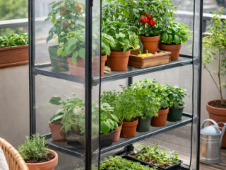 Lille drivhus til altan: Hvad skal man overveje f�r k�b?