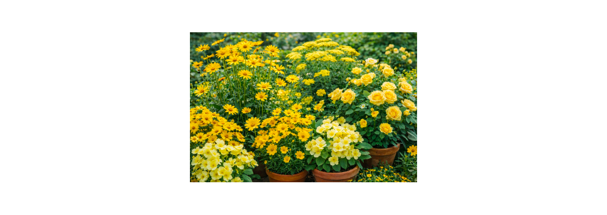 Gule blomster i haven: Hvilke sorter passer godt og hvorfor?