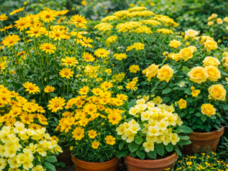Gule blomster i haven: Hvilke sorter passer godt og hvorfor?