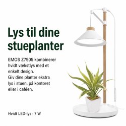 V�kstlys med timer og justerbar h�jde � EMOS Z7905
