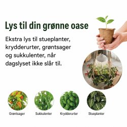 EMOS Z7901 v�kstlys til stueplanter, krydderurter, gr�ntsager og sukkulenter