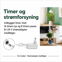 V�kstlys med timer og justerbar h�jde � EMOS Z7905