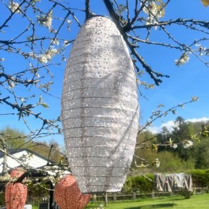 Oval Solcellelanterne