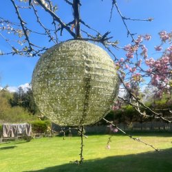 Rund Solcellelanterne