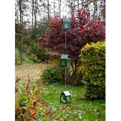 3 stk. Olivengr�nne H�ngelanterner p� k�de