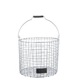 Rund Trdkurv med stort hndtag