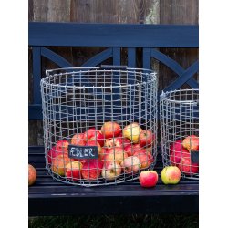 Rund Trdkurv med stort hndtag