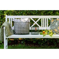 Olivengrn Rund Trdkurv. St med 4 stk.