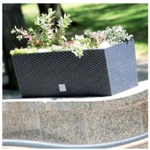 Blomsterkasse med selvvanding 60cm. 