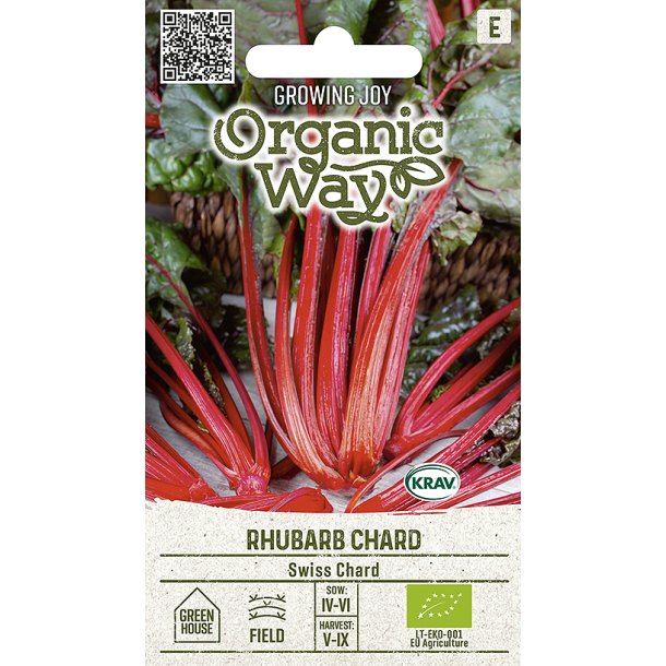 Bladbede Rhubarb Chard