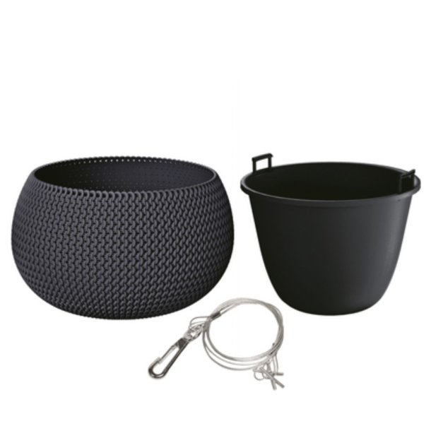 Metal Hnger til Mette, Blomster Bowl