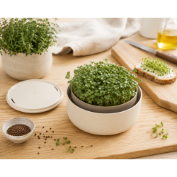 Rundt mikrogr�nt dyrkningssystem