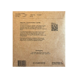 �kologiske salatfr� � Gourmet Baby Leaf Mix, 350 fr�