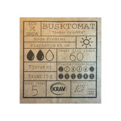 �kologiske tomatfr� � Bogus Fruchta, 5 stk.