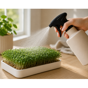 Plantespr�jte 0,5 L Ivory med kaffegrums