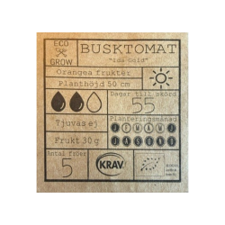 �kologiske tomatfr� � Ida Gold, 5 stk.