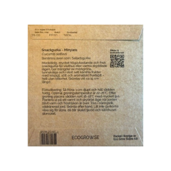 �kologiske agurkefr� � Minyara, 5 stk.