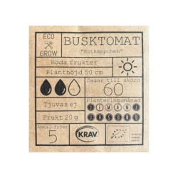�kologiske tomatfr� � Rotk�ppchen, 5 stk.